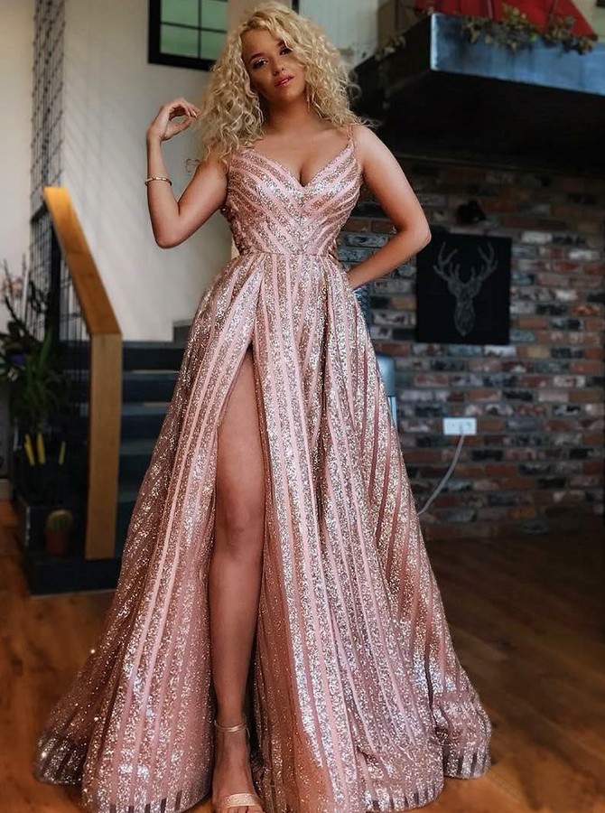 green emerald velvet dress Alya Rose Gold Mini Dress – Spellbound Boutique main image 1
