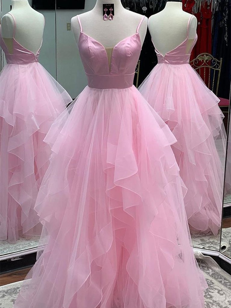 sachin and babi light blue dress Pink Dress With Bow On Back