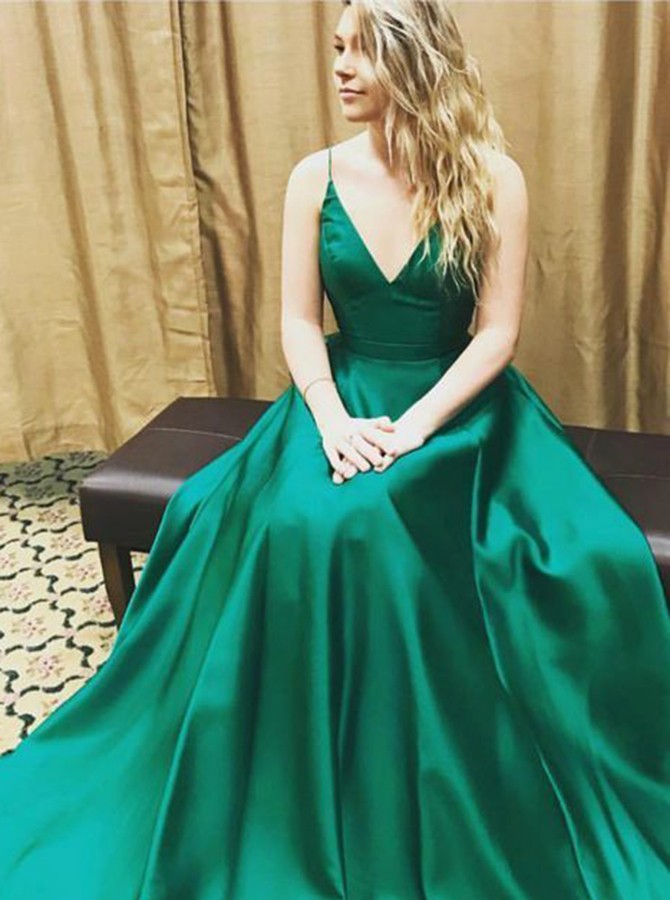 Hunter green prom on sale