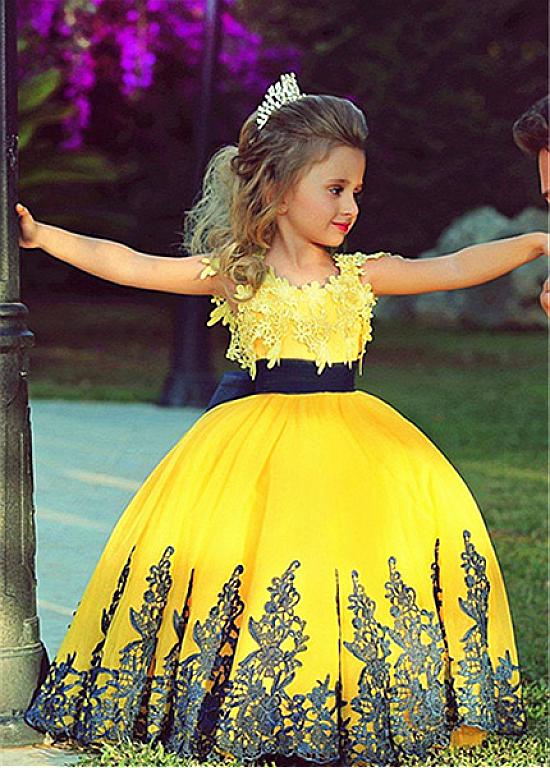 evening gown for 5 year girl