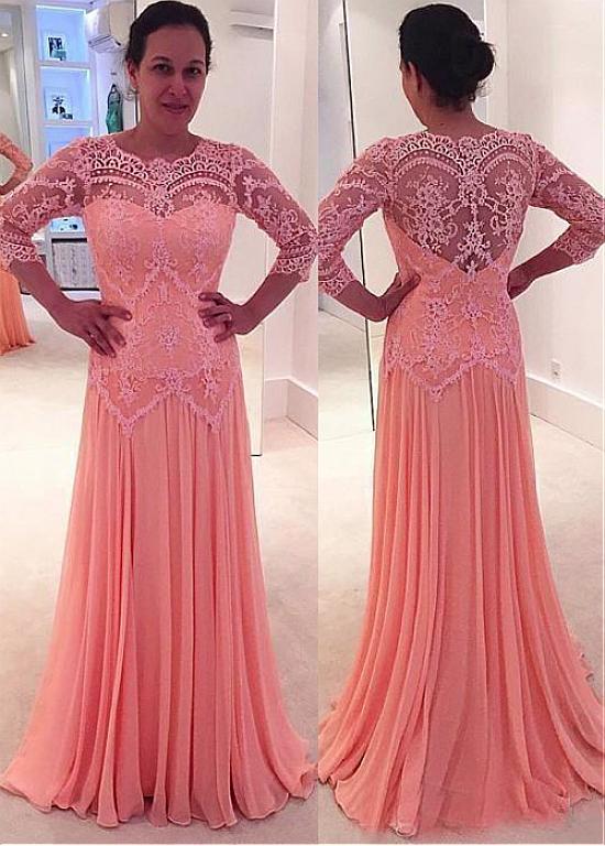 Coral mother of the bride store