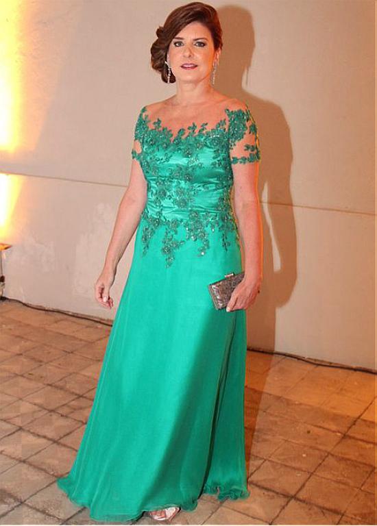 jewel green dress
