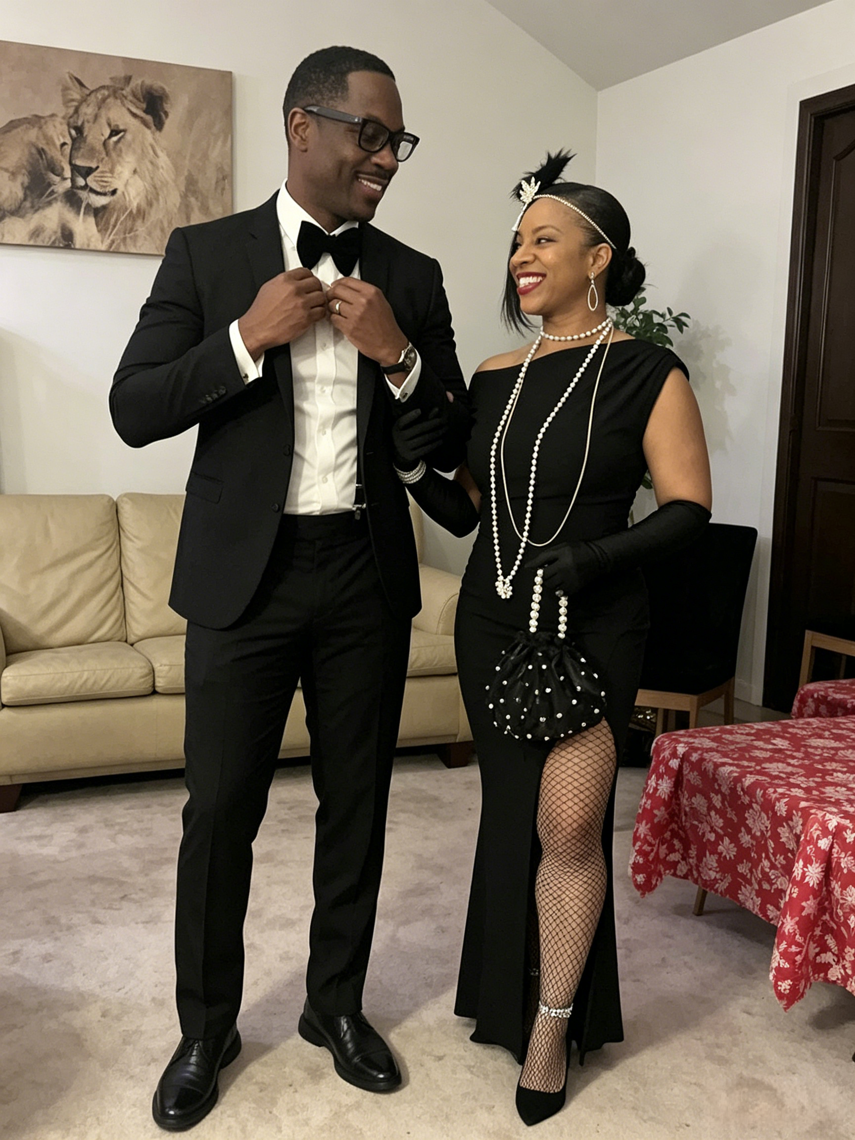 1920 black formal dresses