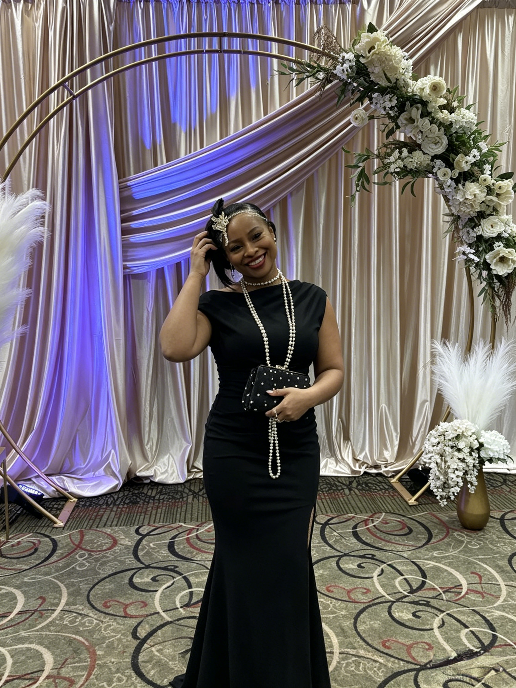 1920 black formal dresses