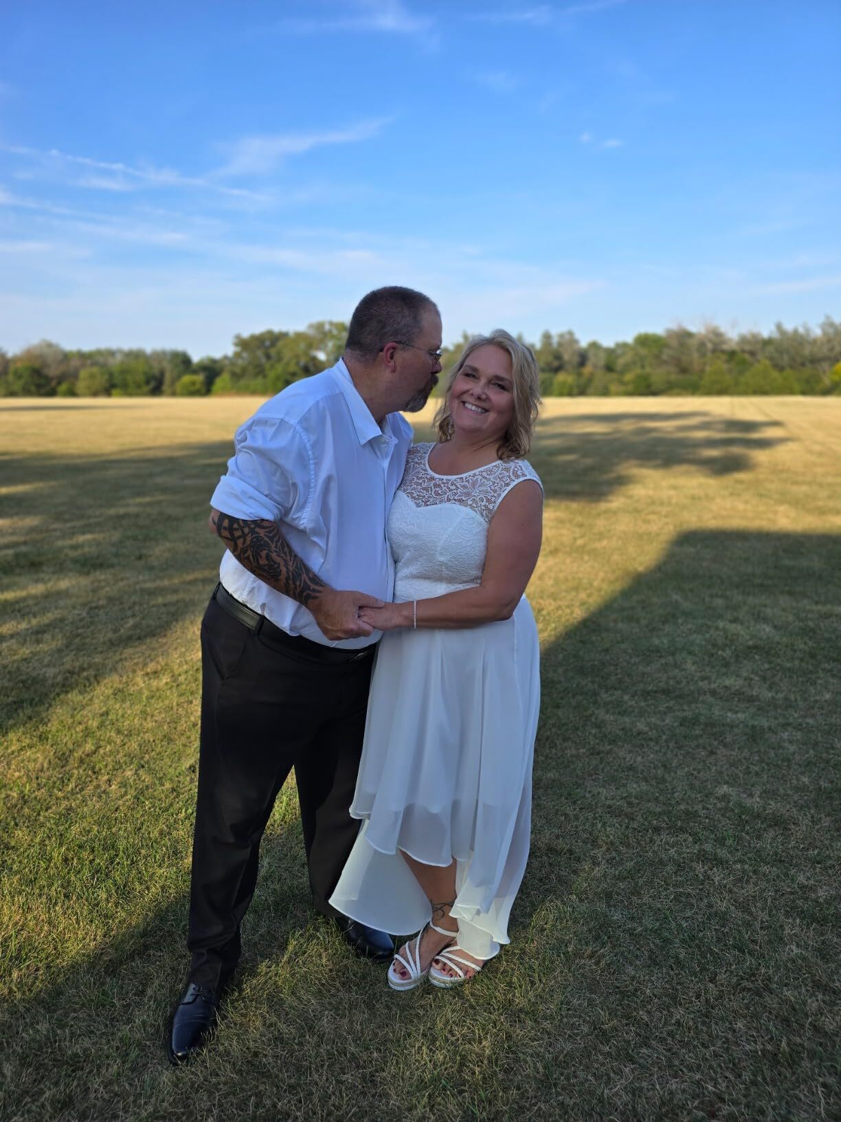 lace chiffon wedding dresses under 100
