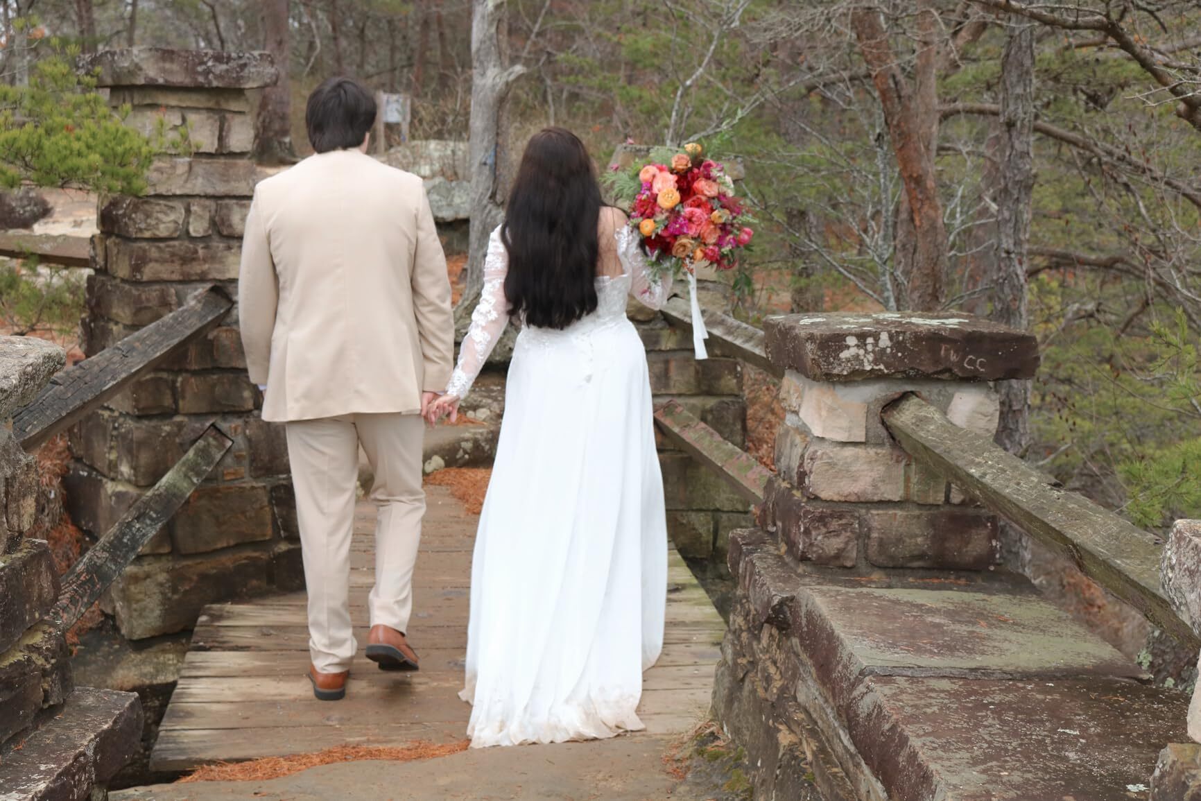 cheap rustic mountain wedding dress