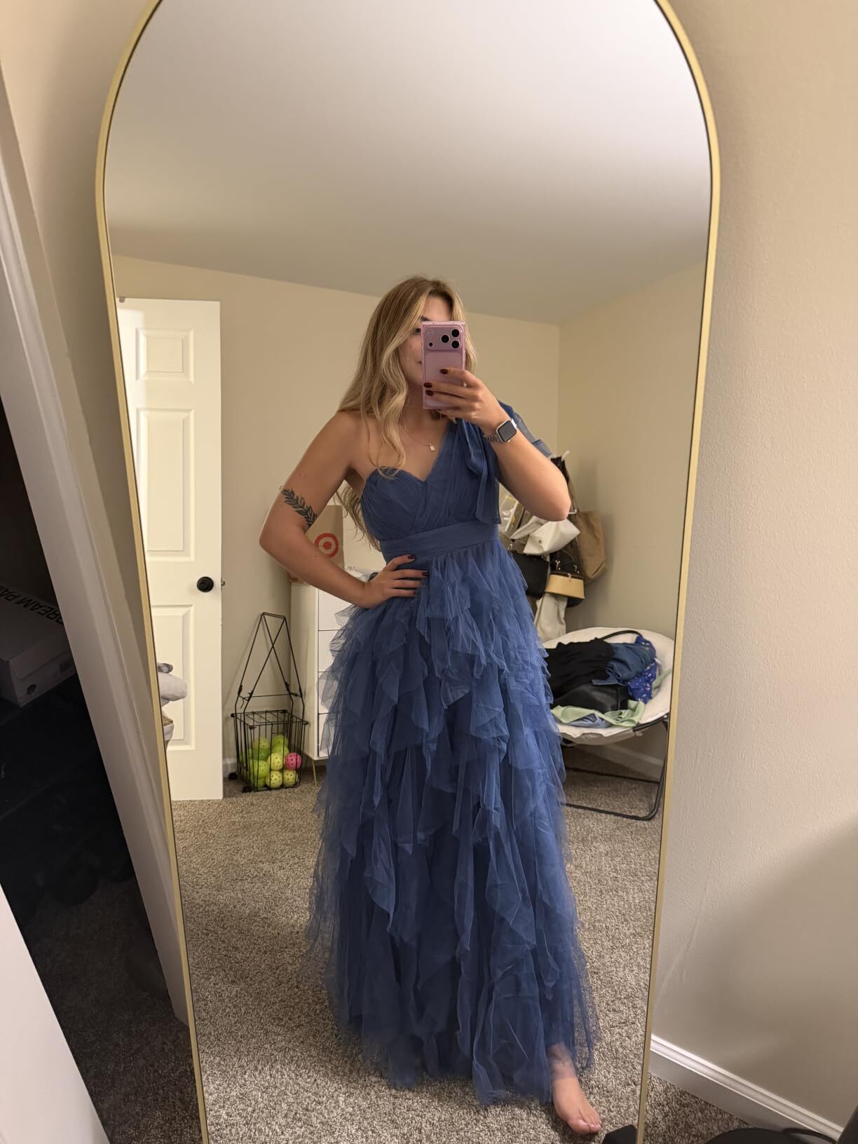 blue brdesmaid dresses udner 100