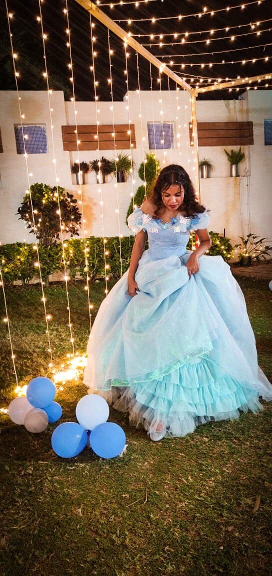 Blue Quincenera Dresses