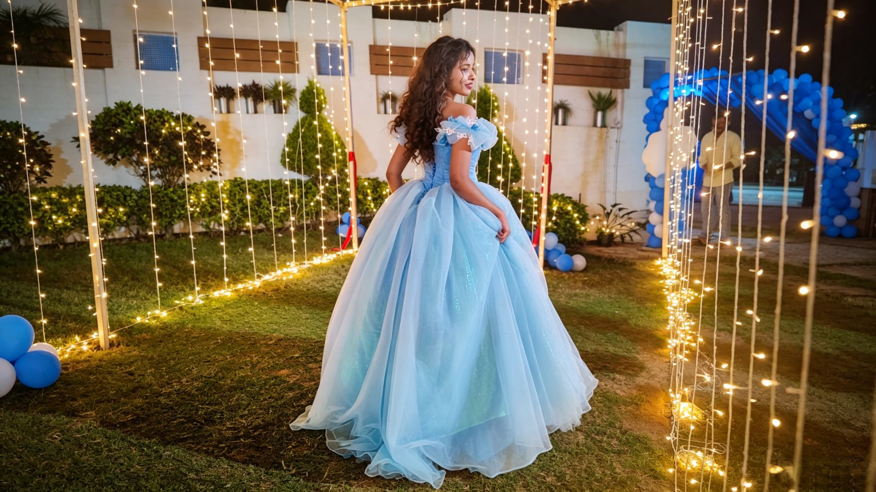 Blue Quincenera Dresses