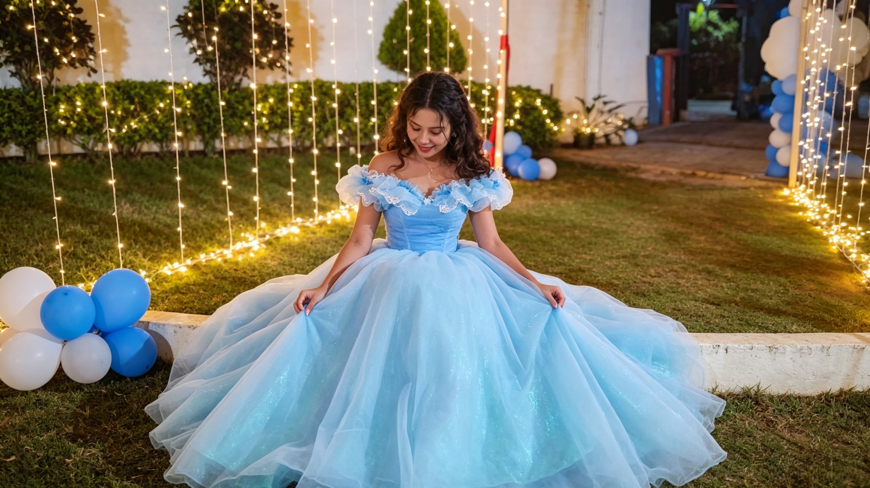 Blue Quincenera Dresses