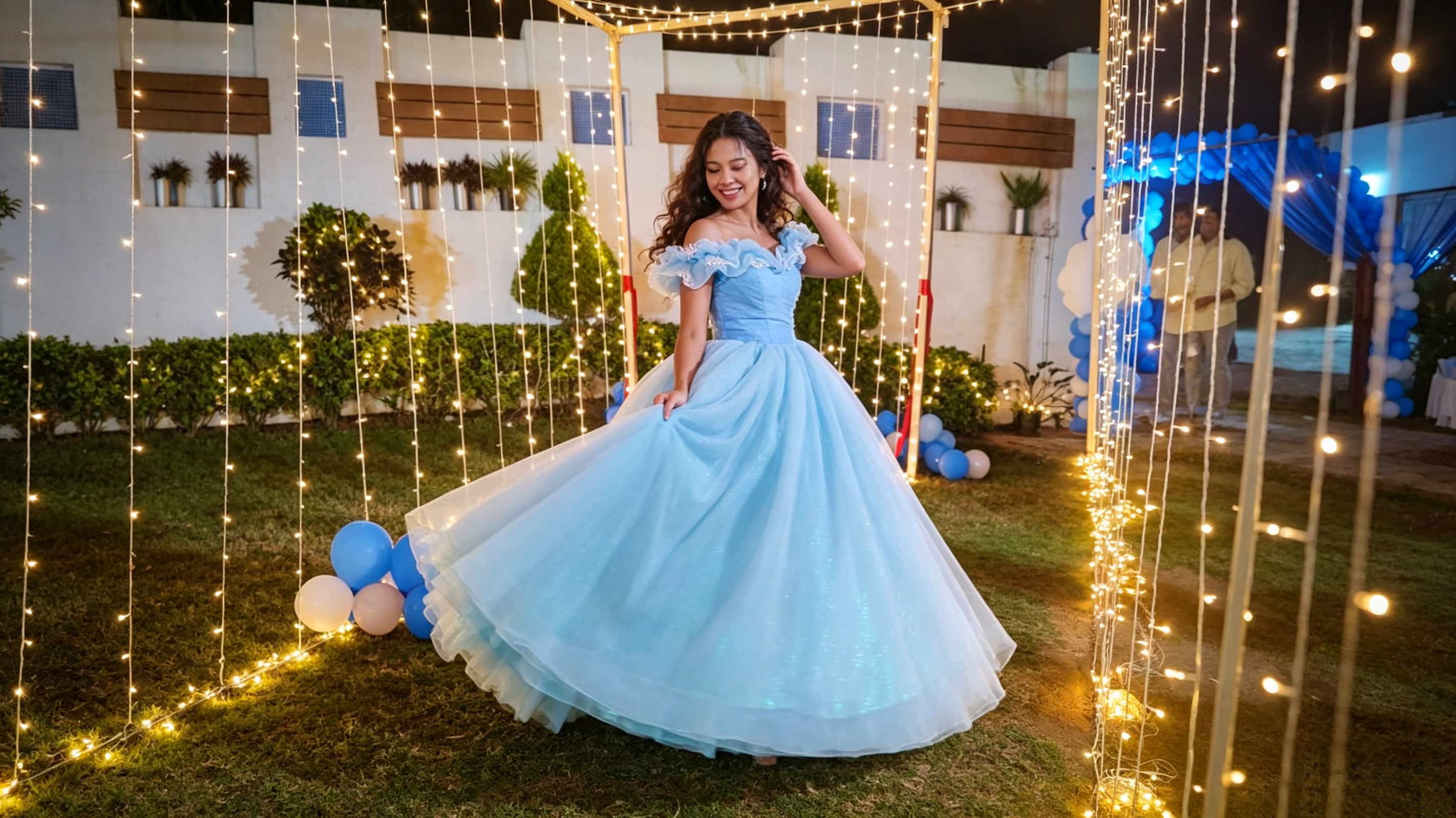 Blue Quincenera Dresses