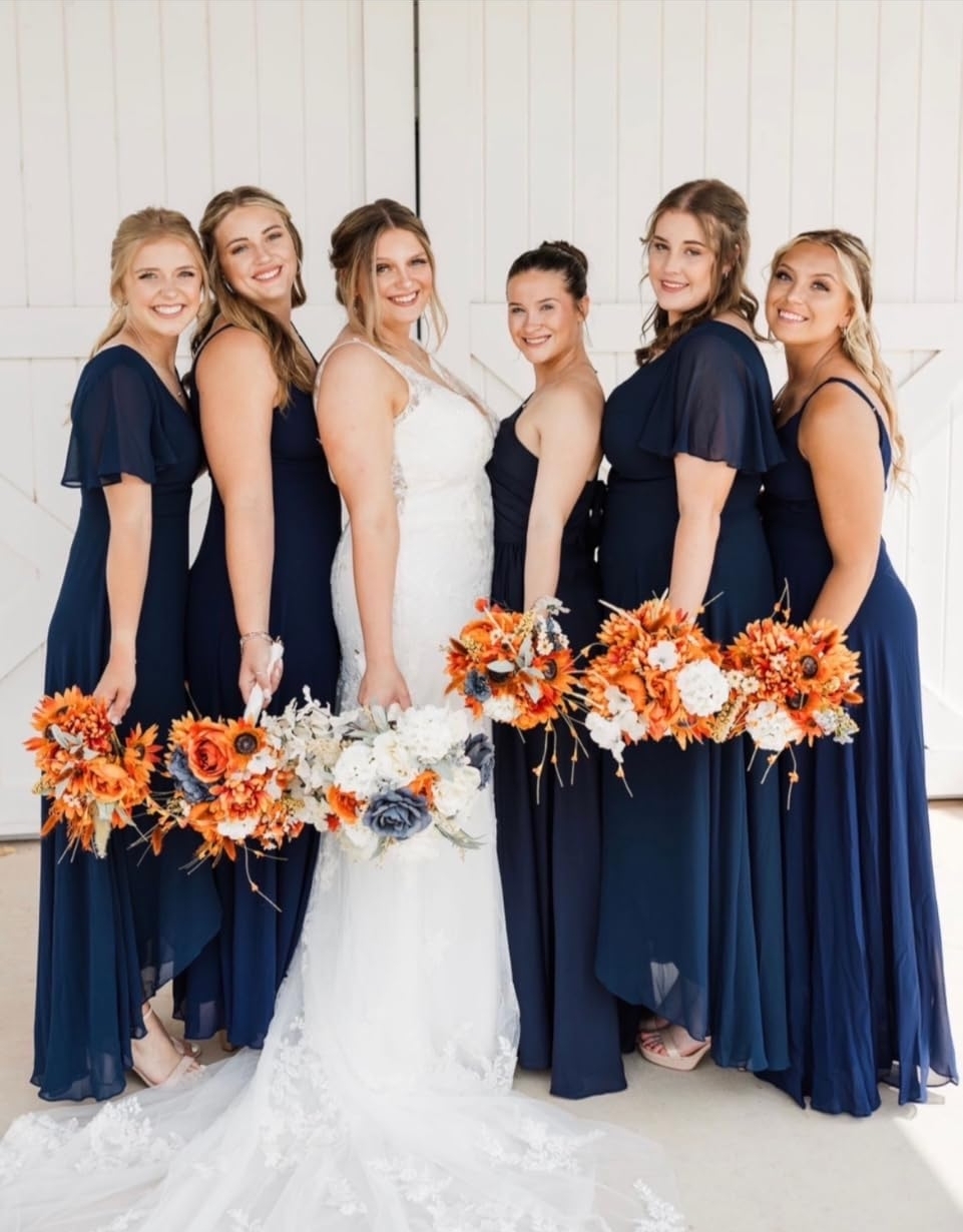 flattering bridesmaid dresses for plus size figures