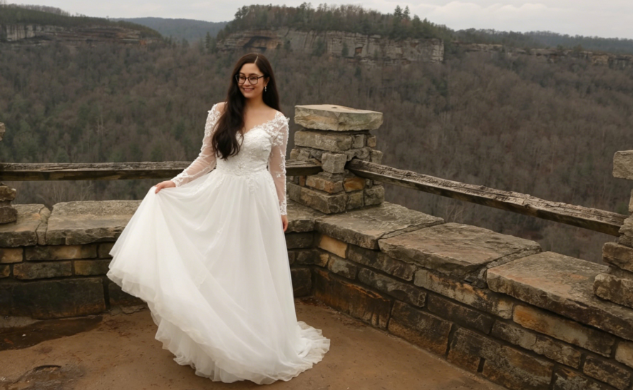 last minute wedding dress that ships fast