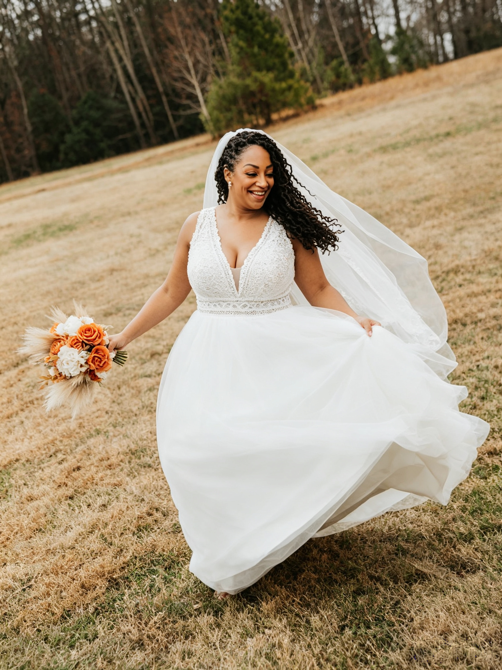 lace boho wedding dresses