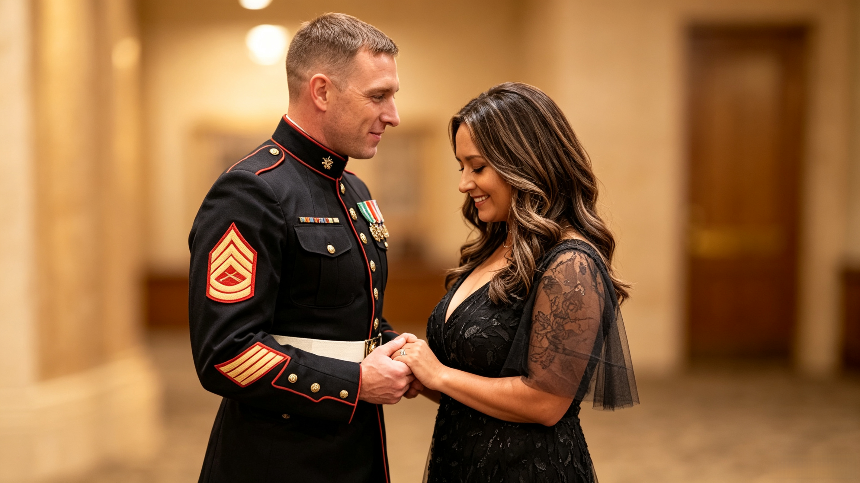 Marine Corps Ball Dress Ideas for Petite Plus Size Women