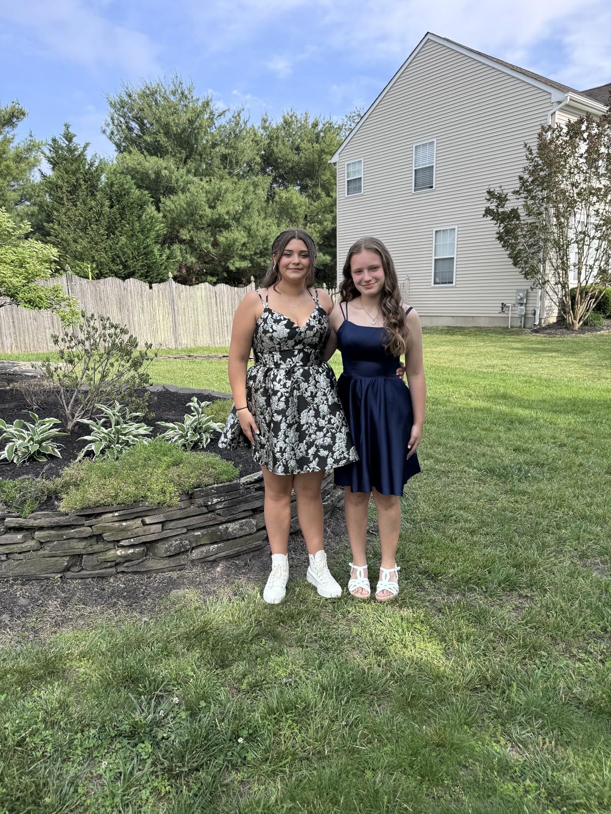 navy blue satin homecoming dresses under 80