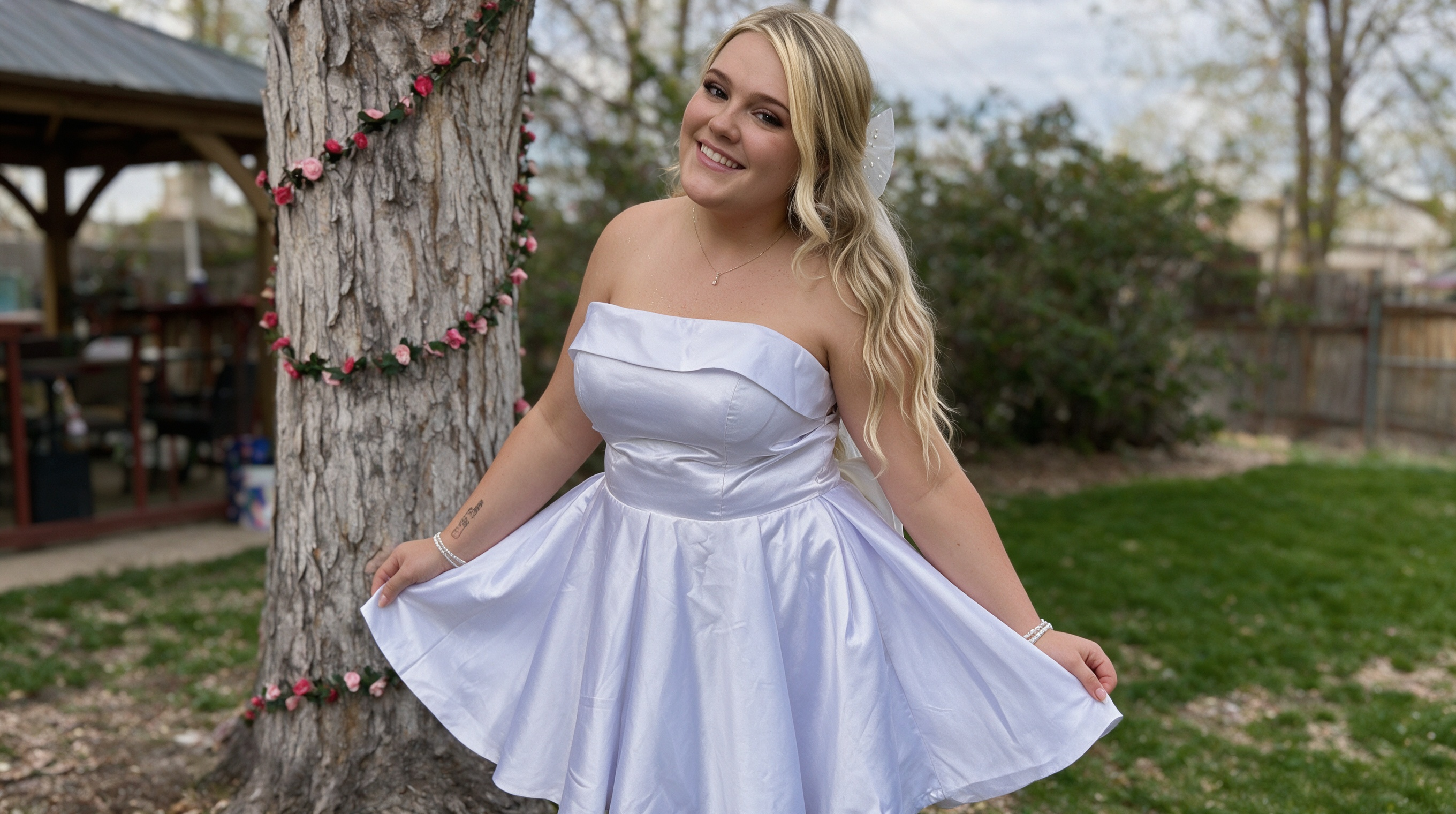 satin a line wedding dresses under 100