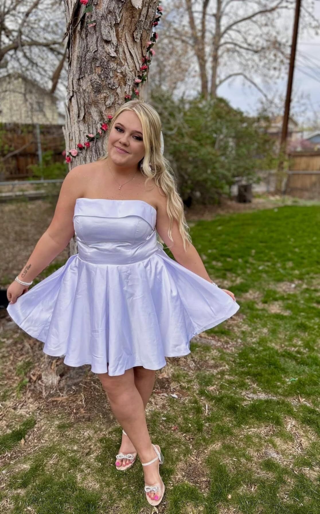 satin a line wedding dresses under 100