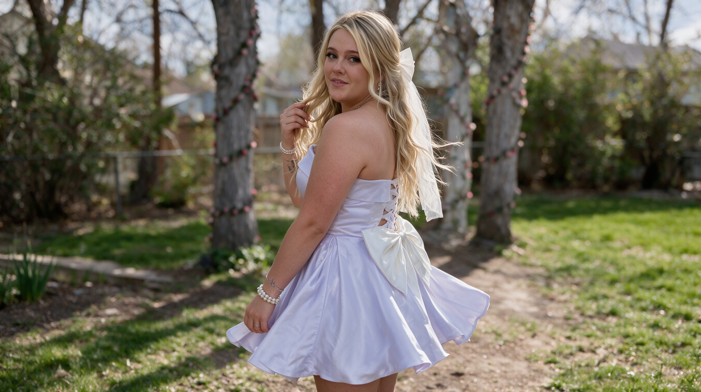 satin a line wedding dresses under 100
