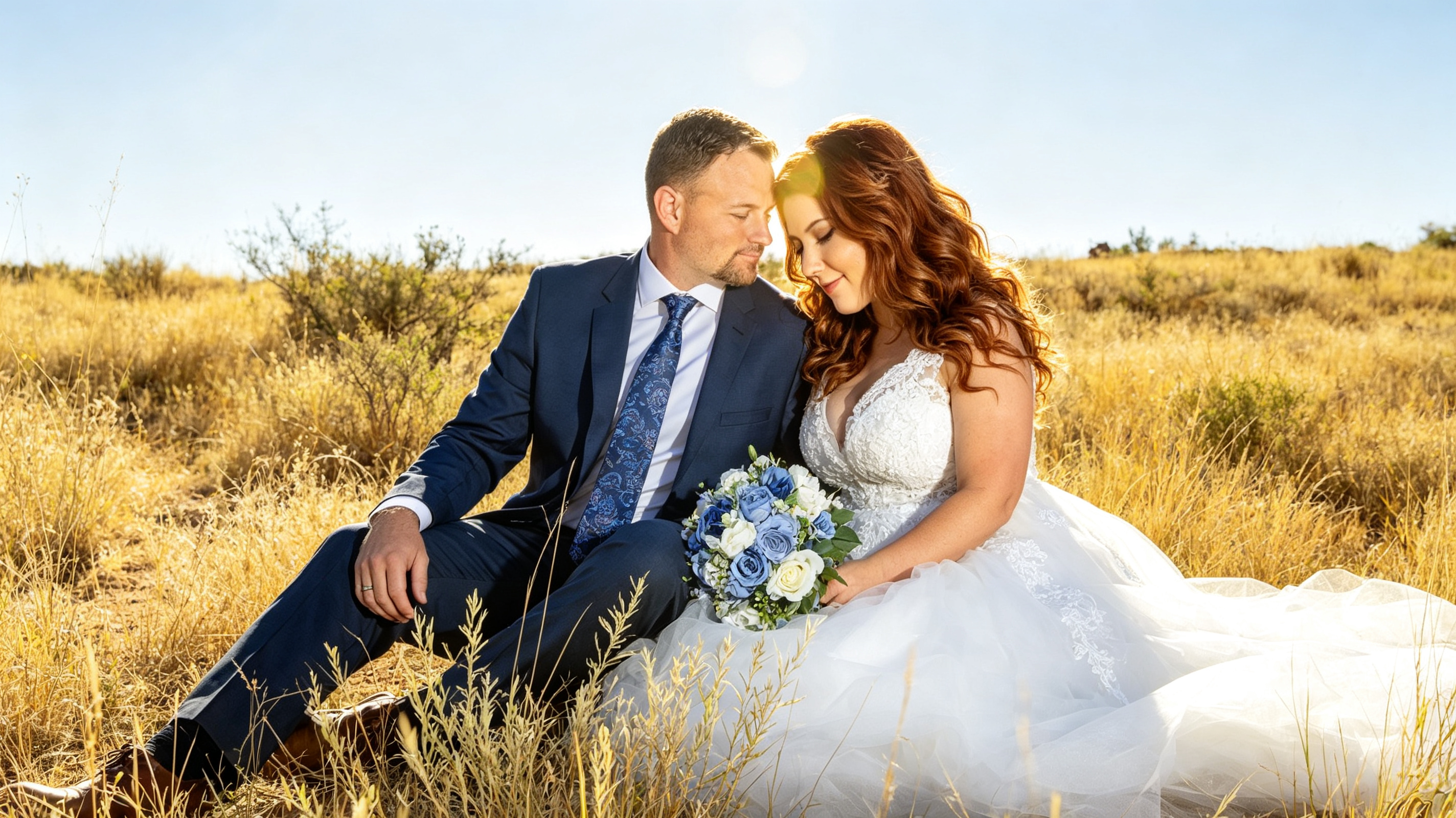 breathable summer outdoor wedding dress for a Las Vegas desert bride