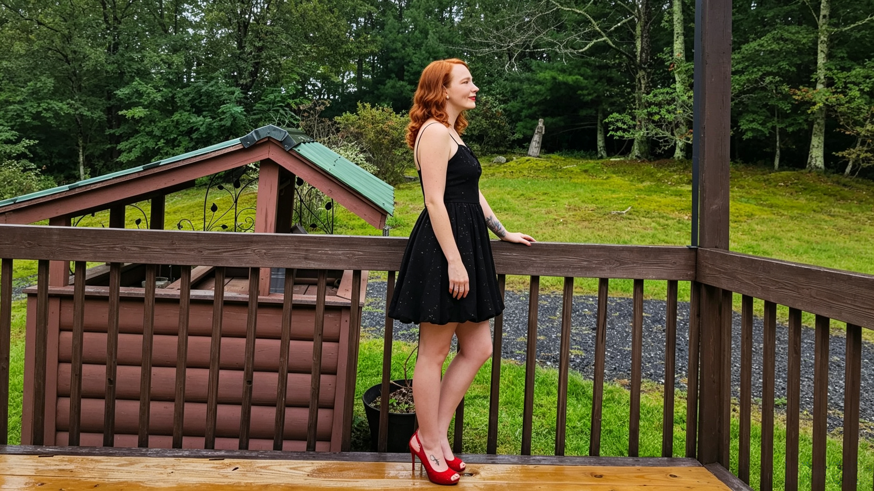 sequin little black dress