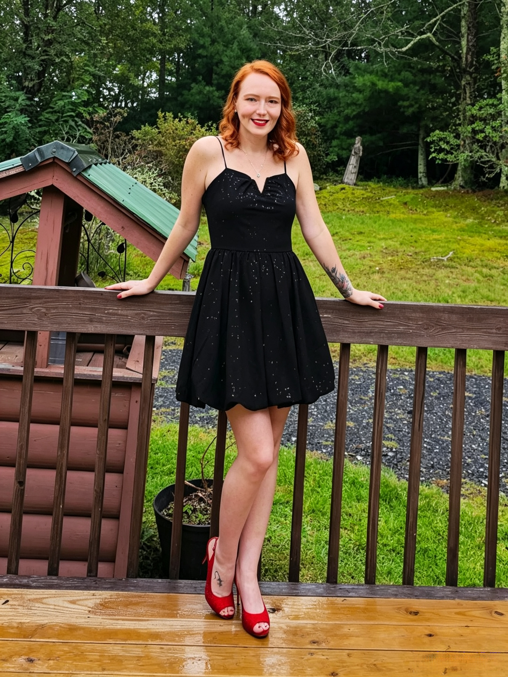 sequin little black dress
