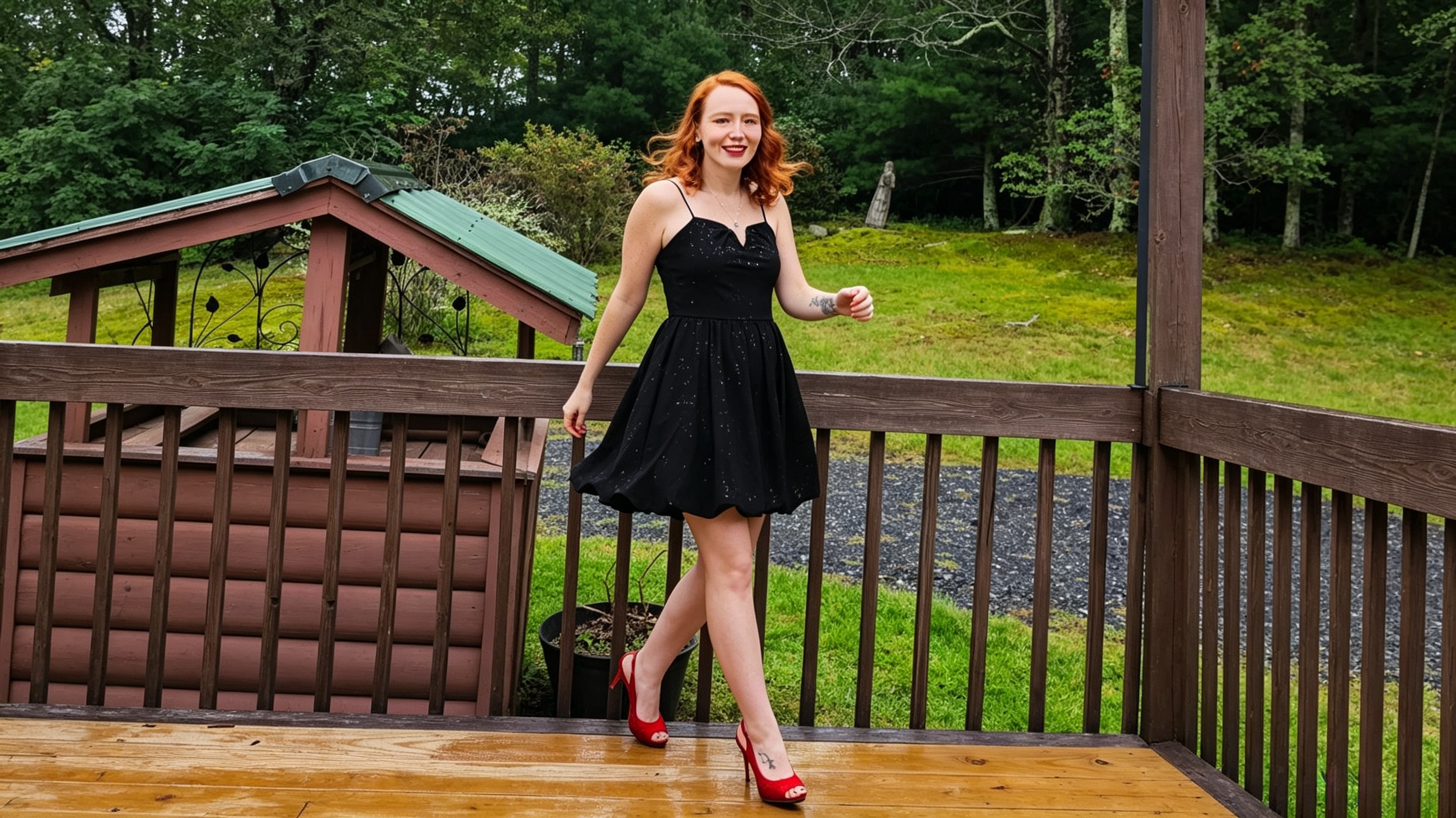 sequin little black dress