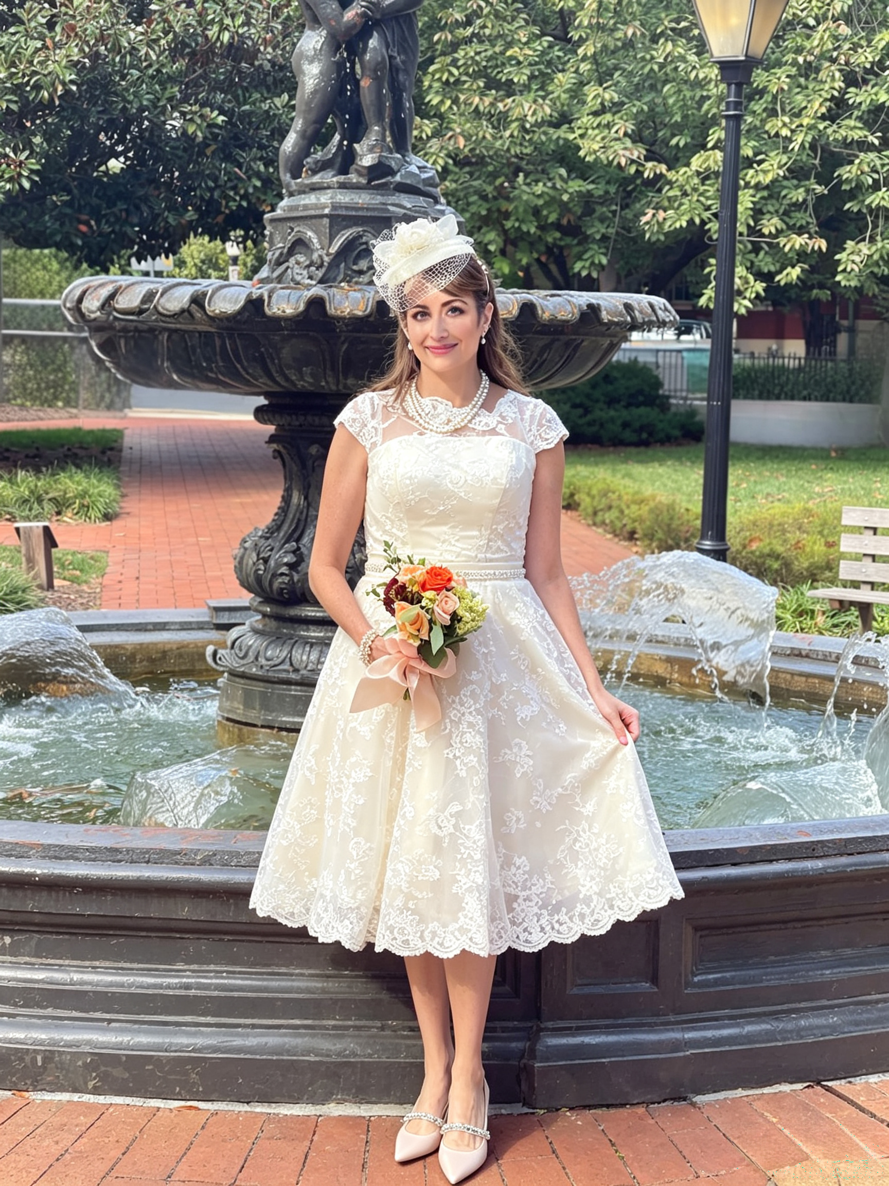 1950 vintage lace wedding dresses