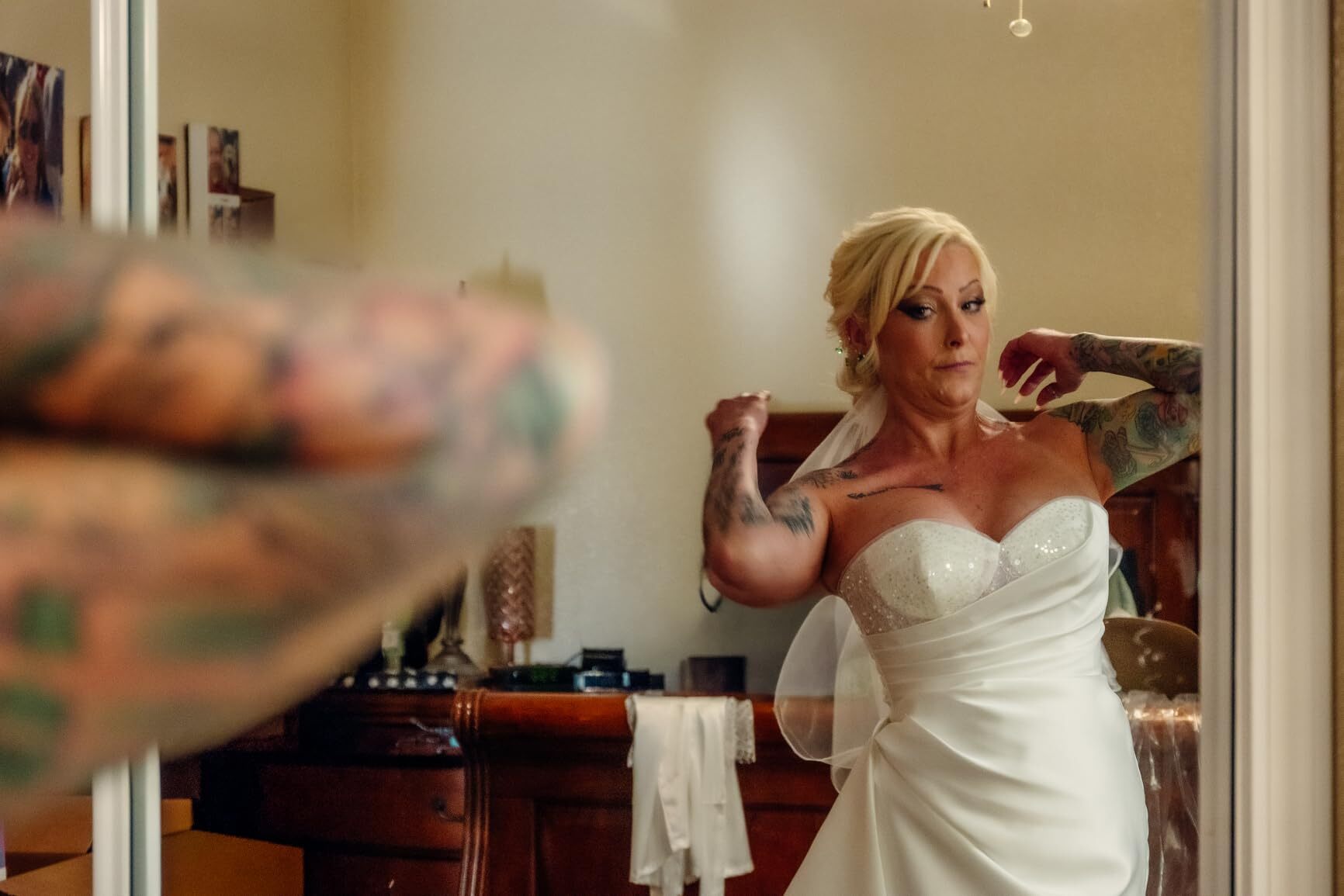 Virginia City historic chapel wedding