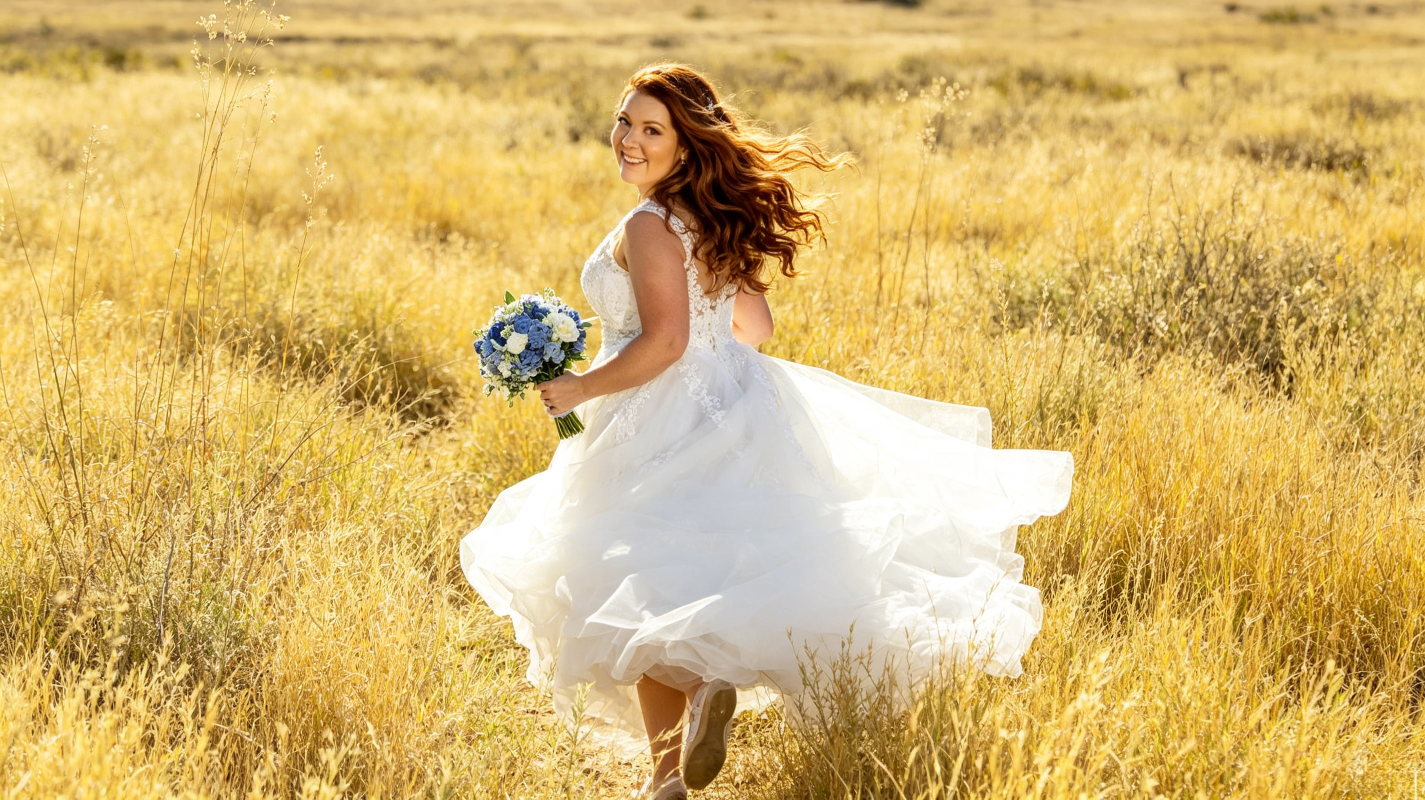 structured lace wedding dress for curvy bride with a larger bust