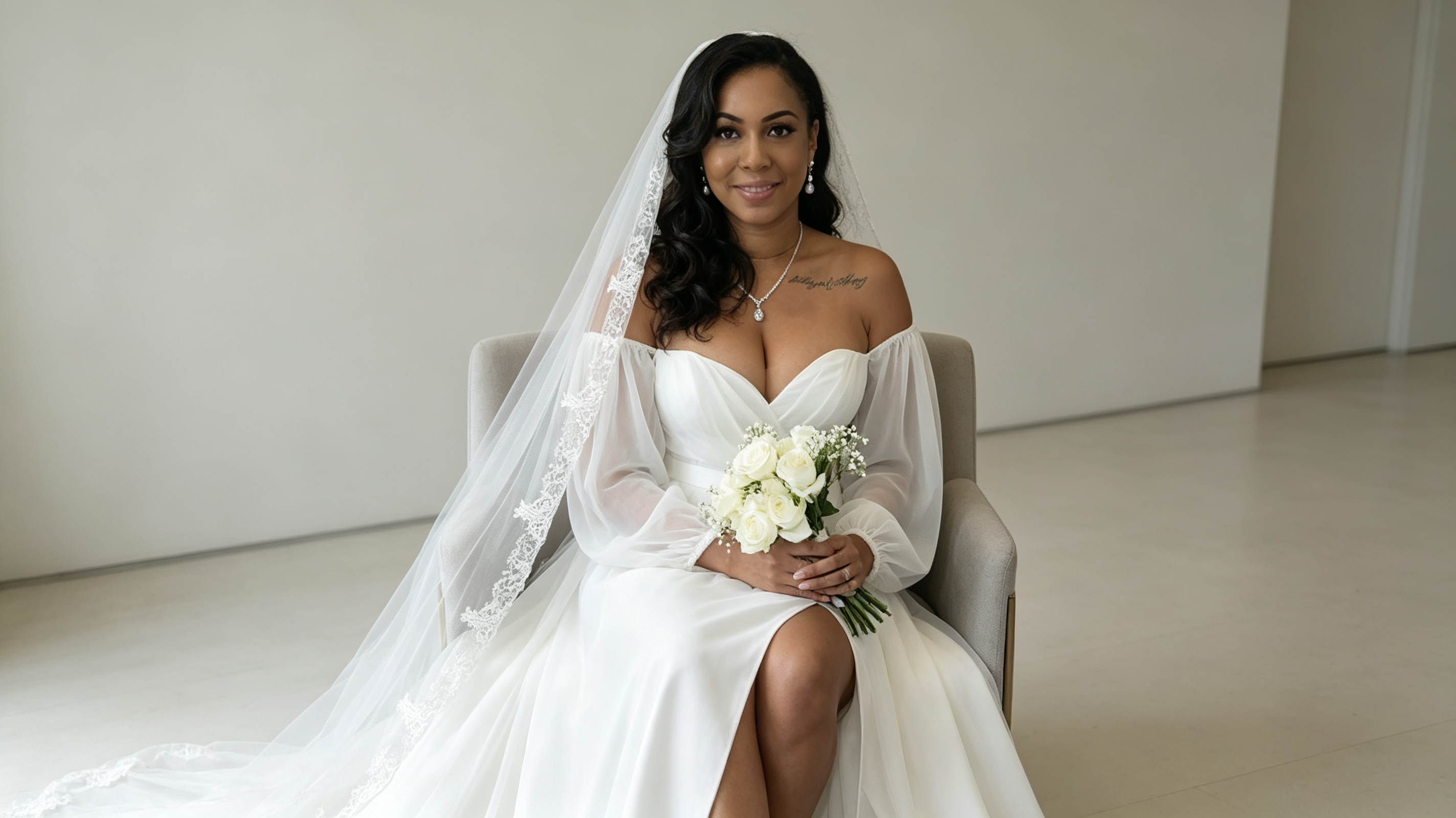 wedding dress for curvy women that doesn&rsquo;t gap at chest