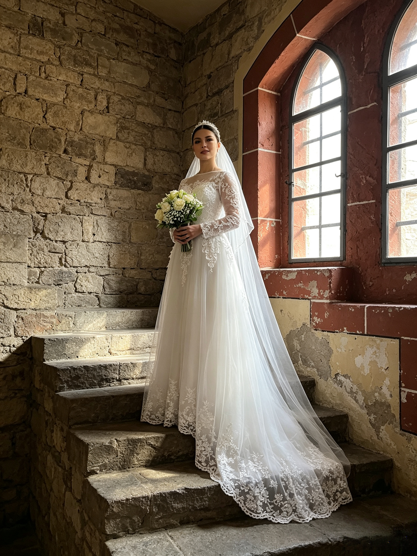 Welches Brautkleid passt zu einer Schlosshochzeit