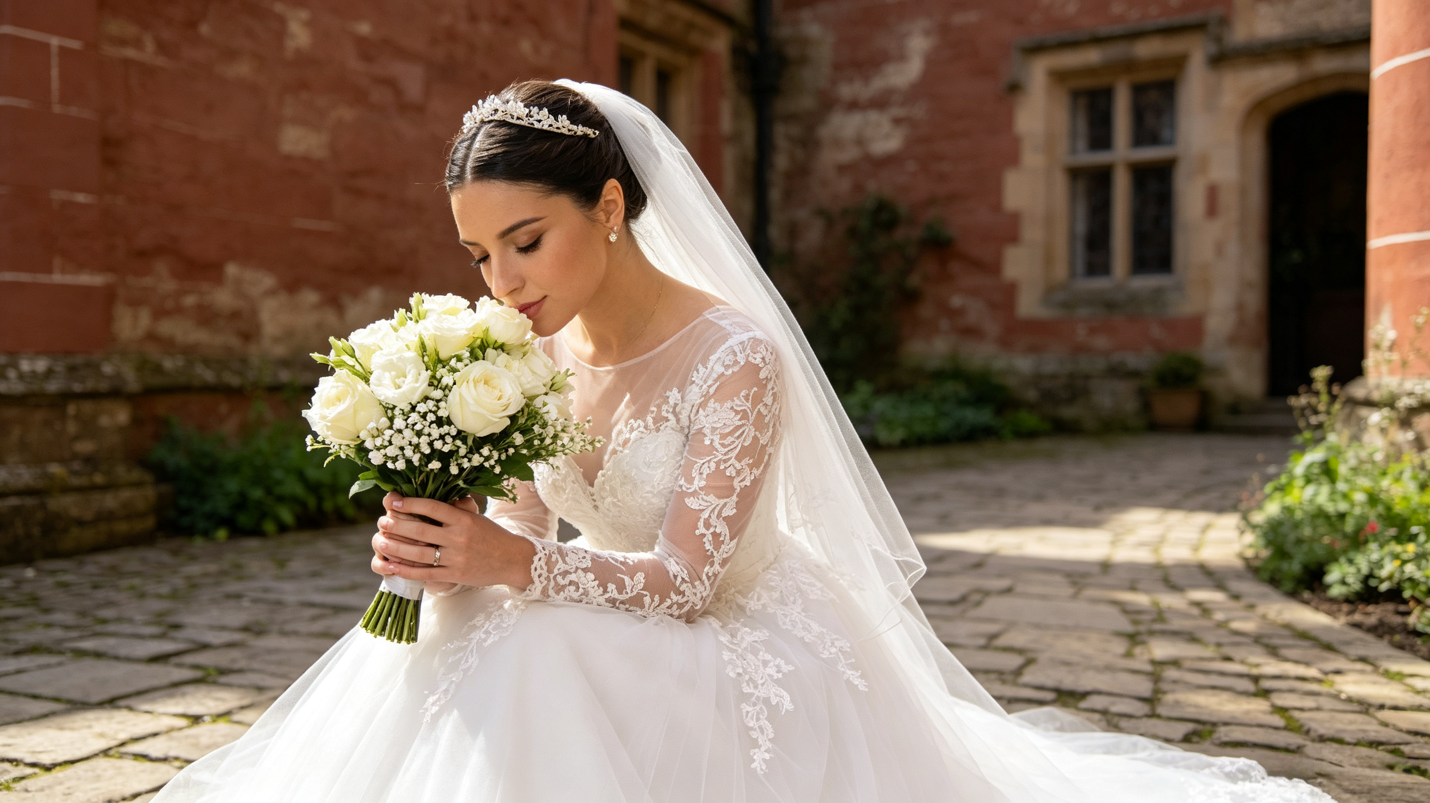 Welches Brautkleid passt zu einer Schlosshochzeit