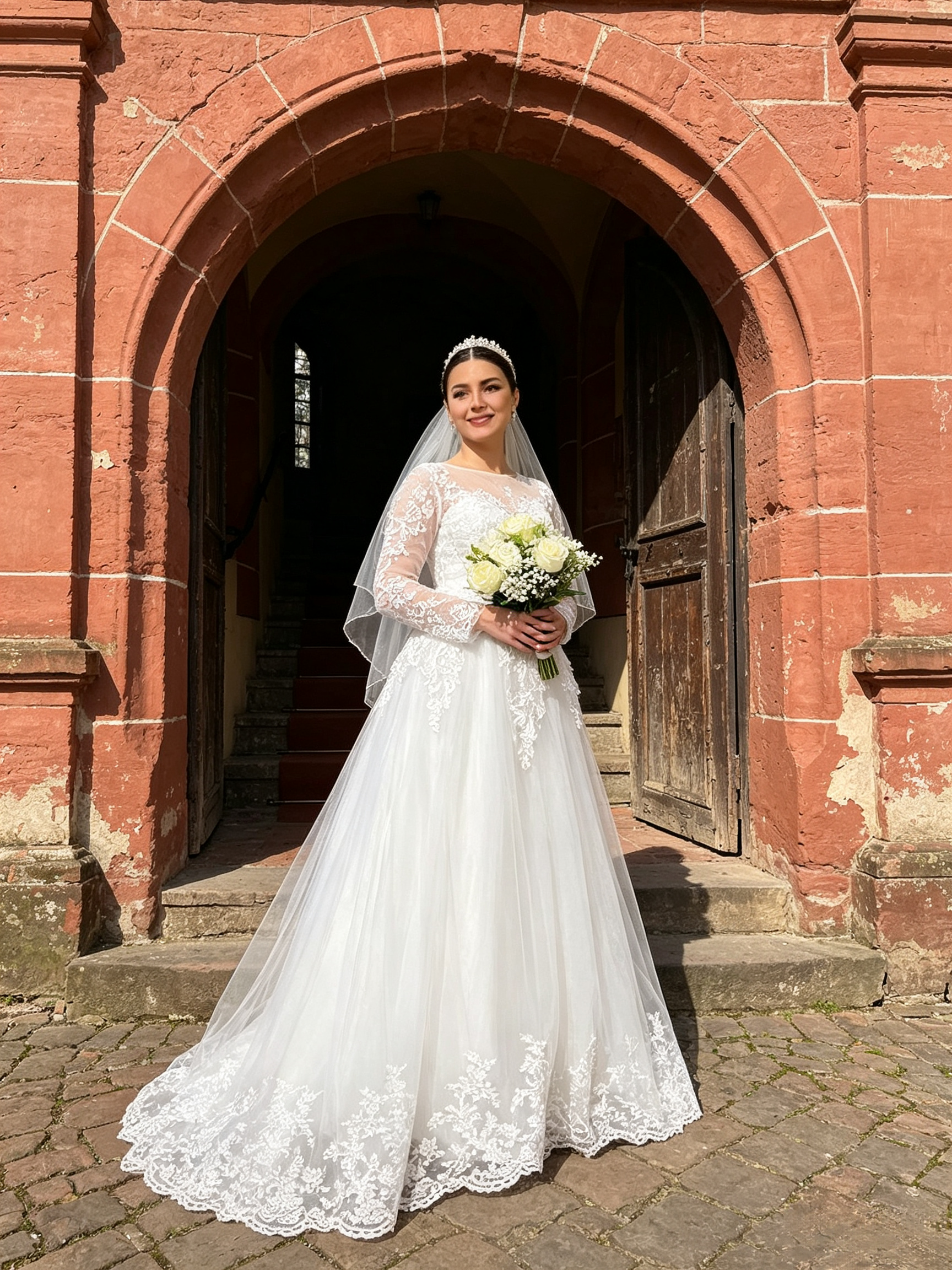 Welches Brautkleid passt zu einer Schlosshochzeit