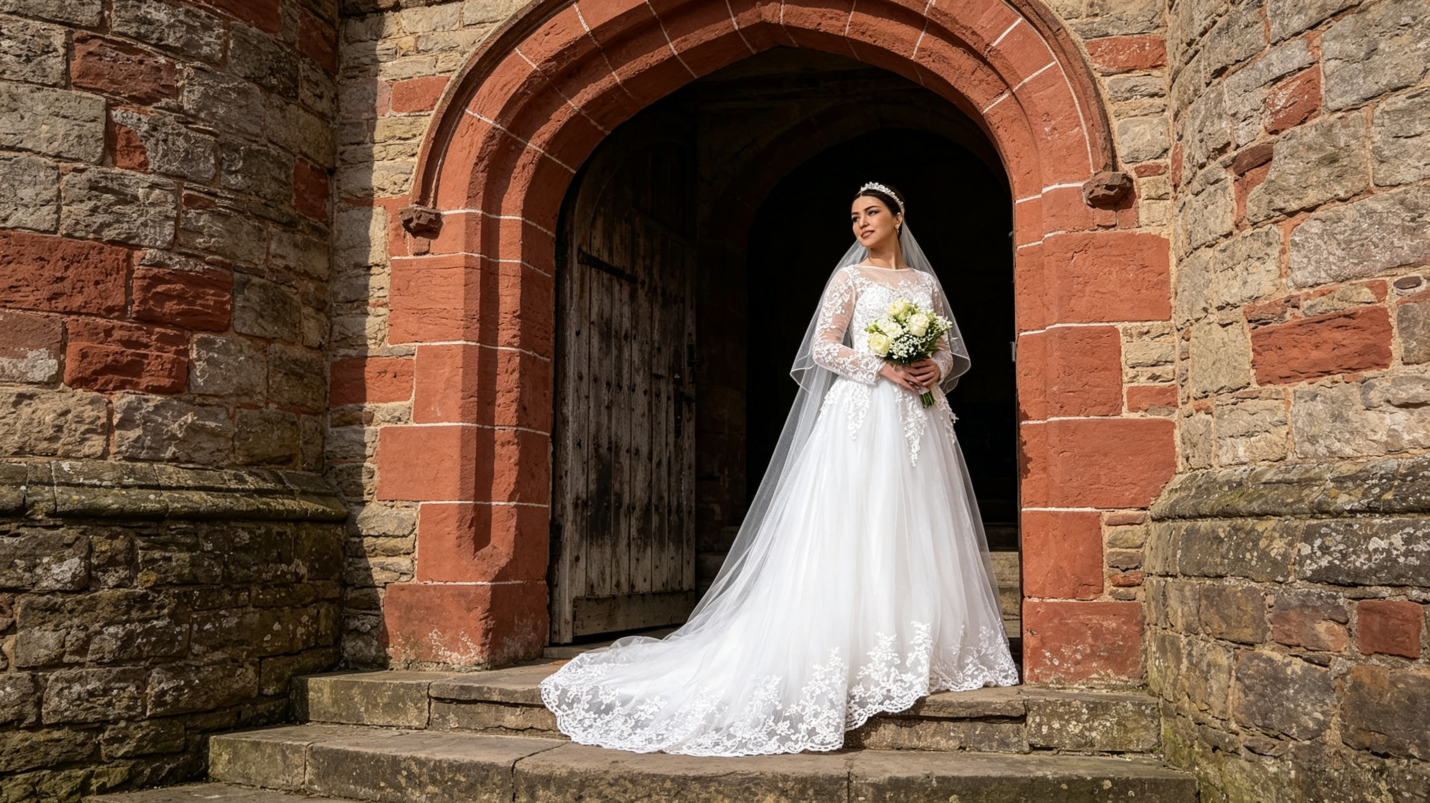 Welches Brautkleid passt zu einer Schlosshochzeit
